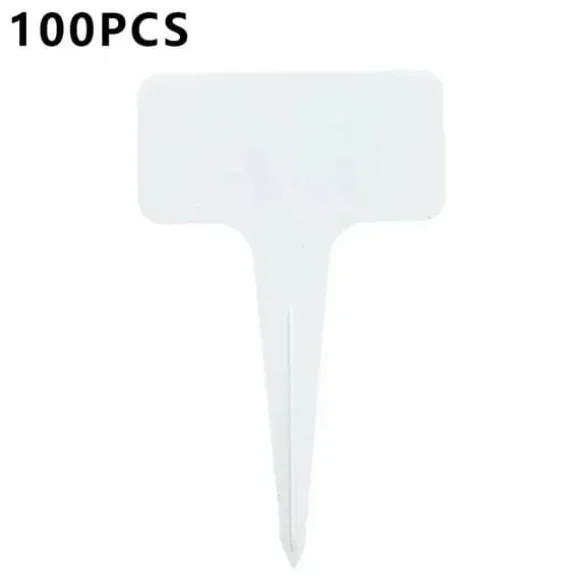 100 st T-typ Växt Frö Etikett Återanvänd planta Trädgård markör