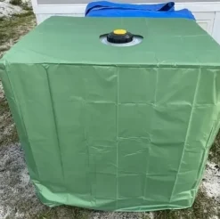 1 st Vattentankskydd Slitstarkt grönt tyg