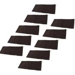 10 st översvämningssandsäckar Professionella tomma regnsäkra översvämningssandsäckar för husdörr Garage källare kaffe