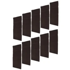 10 st översvämningssandsäckar Professionella tomma regnsäkra översvämningssandsäckar för husdörr Garage källare kaffe