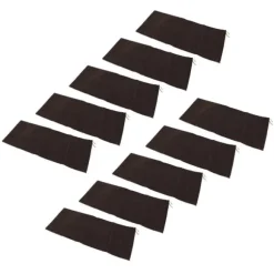 10 st översvämningssandsäckar Professionella tomma regnsäkra översvämningssandsäckar för husdörr Garage källare kaffe