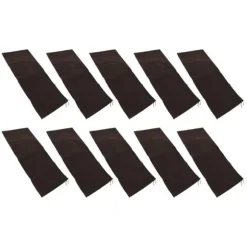 10 st översvämningssandsäckar Professionella tomma regnsäkra översvämningssandsäckar för husdörr Garage källare kaffe