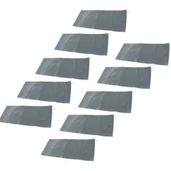 10 st översvämningssandsäckar professionella tomma regnsäkra översvämningssandsäckar för husdörr Garage källare Grå