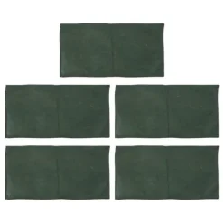 5 st. översvämningsvattenbarriärpåsar i icke-vävt tyg, absorberande harts, översvämningsförebyggande rör, återanvändbar översvämningskontrollpåse