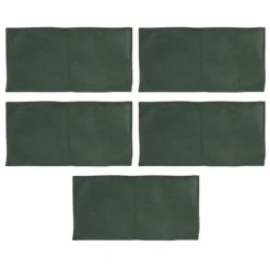 5 st. översvämningsvattenbarriärpåsar i icke-vävt tyg, absorberande harts, översvämningsförebyggande rör, återanvändbar översvämningskontrollpåse