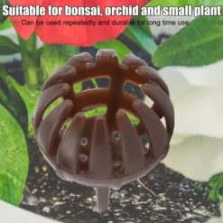 100 st/set återanvändbar bärbar gödningslåda för bonsaiväxter och blommor (liten)