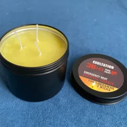 36 timmars överlevnadsljus 3- Miljövänligt luktfritt ljus med lock Hem reservdelar för nödsituationer