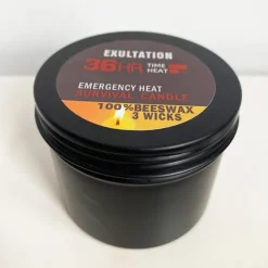 36 timmars överlevnadsljus 3- Miljövänligt luktfritt ljus med lock Hem reservdelar för nödsituationer