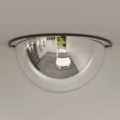 153088 vidaXL Halvmåne speglar 2 st Ø40 cm Akryl