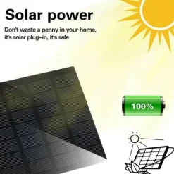 1,2 W soldriven trädgårds dekorativ fontän, stabil poolfontän, med 7 sprinklers