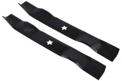 2 X 46 CM 36" gräsklippare kniv för Husqvarna LT100 LT112 LT120 LT125 LT135 LTH125