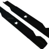 2 X 46 CM 36" gräsklippare kniv för Husqvarna LT-112, LT-130, LTH-130