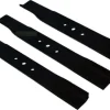 3 x 30 CM gräsklippare kniv för Husqvarna Husky Rider 850 5065518 5066687 5066765 5310050-11