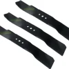 3 X 36 CM gräsklippare kniv för Husqvarna Rider Jonsered 5055445-01 5440677-01