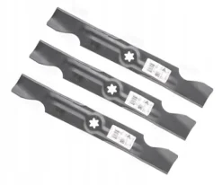3 X 45 CM gräsklippare kniv för Cub Cadet CC GT RZT 1225 1224 1223 50 KHP / 742-04053