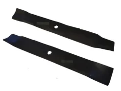 2 X 54 CM gräsklippare kniv för JOHN DEERE GX23227 GX23228 X130R X155R höger & vänster