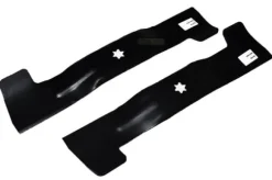 2 x 46,7 CM gräsklippare kniv för MTD 742-04020 / 742-04021, 742-04020A / 742-04021A