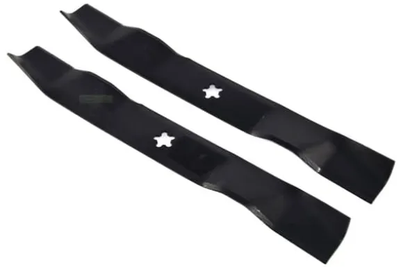 2 X 49 CM gräsklippare kniv för Husqvarna McCulloch Flymo Partner Jonsered 5811163-01 5321925-55