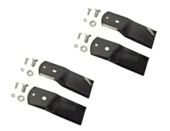 4 X 17CM gräsklippare kniv för Stiga Ready Park Villa 85 95 105 Combi 1134-7880-01 1134-9119-01