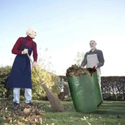 3 x 272L Trädgårdspåse Solid PE Trädgårdsavfallspåse | Heavy Duty Trädgårdsavfallspåsar | Trädgårdsavfallspåse