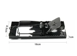 4 x METAL RAT TRAP PEST CONTROL RODENT INDOOR OUTDOOR CATCHER MOUSE LARGE