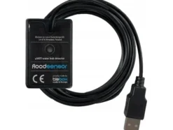 Akuvox Smart Flood Sensor, Trådlös, ZigBee, 70 m, Batteri, Alkalisk, AAA