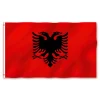 Albanien Flagga - 150 x 90 cm