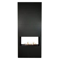 Ambiance BOB bio-etanol tunnel spis - Svart - Rumsavdelare - Högt i tak - 3,5 KW värme