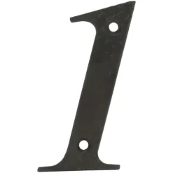 AMIG | Siffror | 4'' - 100 mm | Stål | Svart