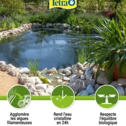 Anti-alger för trädgårdsdammar - Tetra Pond Algorem - 250 ml