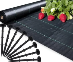 Antirotduk - Agrotextil - 1,1 x 50 m - 50 slipade stift