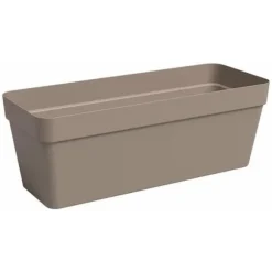 ARTEVASI Jardinière - Plast - Taupe - Rektangulär - L49,9 x P20 x H18,1cm