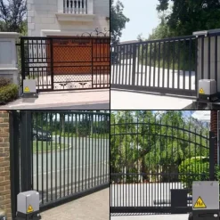 Automatisk skjutportsöppnare 1800 KG med fjärrkontroll & APP-kontroll.