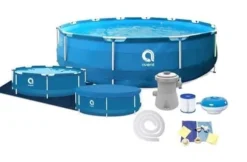Avenli 305 cm Rund Poolset ovan mark med pump & filter för trädgårdsälskare