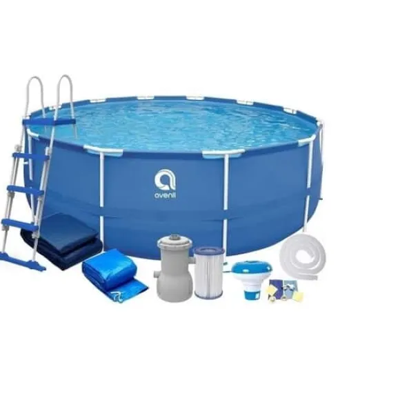 Avenli - Simbassäng 450X122Cm - Med Filterpump - Komplett