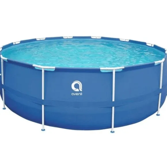 Avenli - Simbassäng 450X122Cm - Med Filterpump - Komplett