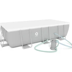 Avenli Frame Pool 400X200X99 Cm Med Sandfilterpump - Komplett Set