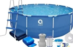 Avenli pool 420 x 84 cm med pump - komplett set