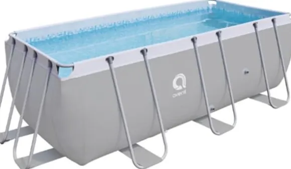 Avenli 400x200x99cm Rektangulär Uppmonterad Pool med Filterpump för Trädgårdsentusiaster