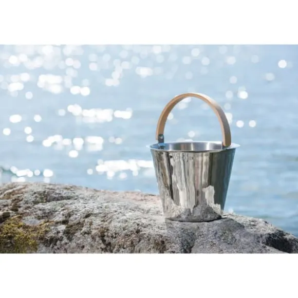 Avslappnad bastubalja, stål