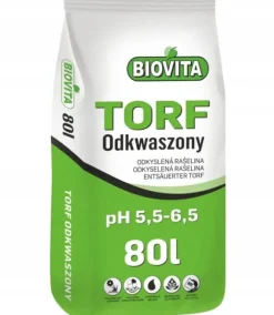 Avsurad torvjord pH 5,5-6,5 BIOVITA 80L