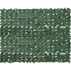 Balkongskärm mörkgröna blad 200x150 cm