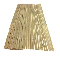 Bambu matta 1 × 5 m – insynsskydd balkong, terrass, trädgård