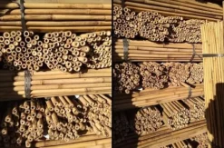 Bambupålar, bambustänger 90 cm 6/8 mm /1000 st/