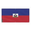 Banner Flag of Haiti 6 öljetter 160x320cm i polyester
