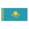 Banner Flag of Kazakhstan 6 öljetter 170x340cm i polyester