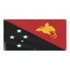 Banner Flagga för Papua Nya Guinea 6 öljetter 40x80cm i polyester