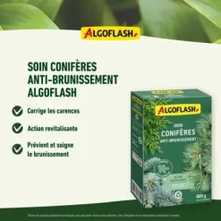 Barrträdsvård - ALGOFLASH - Mot brunfärgning - 800 g