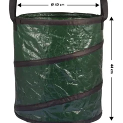 Basetech BT-2258734 Trädgårdssäck 56 l Grön