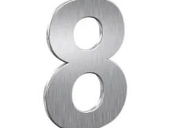 Basi 7300-0008 Husnummertavle Rustfrit stål